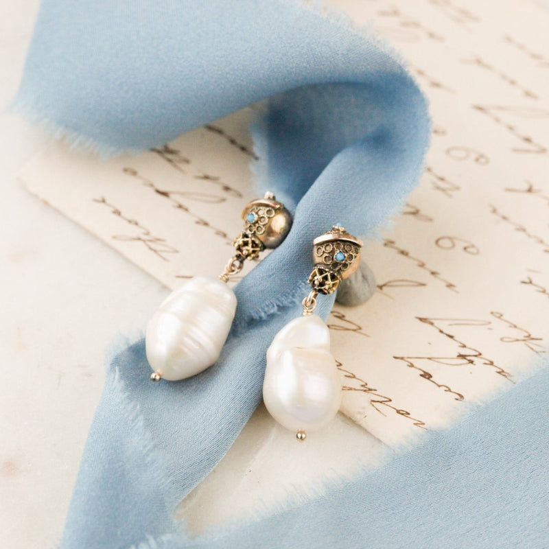 Brascia Pearl Earrings