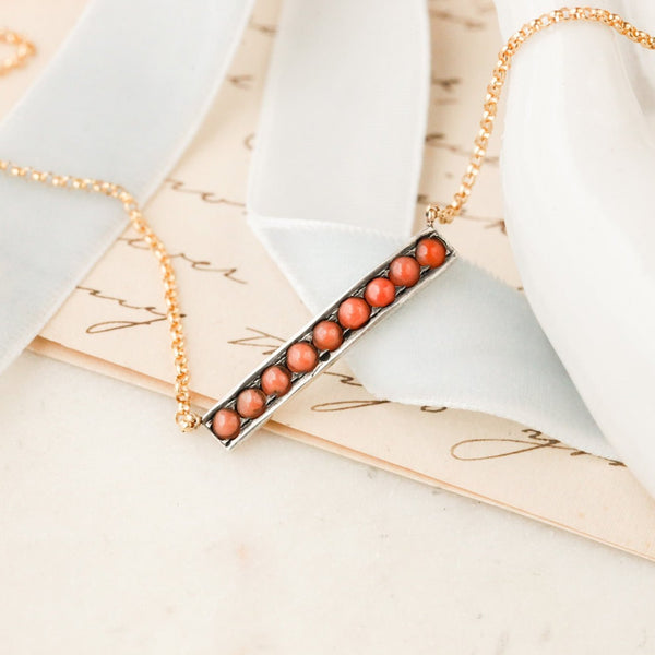Jane Coral Pendant