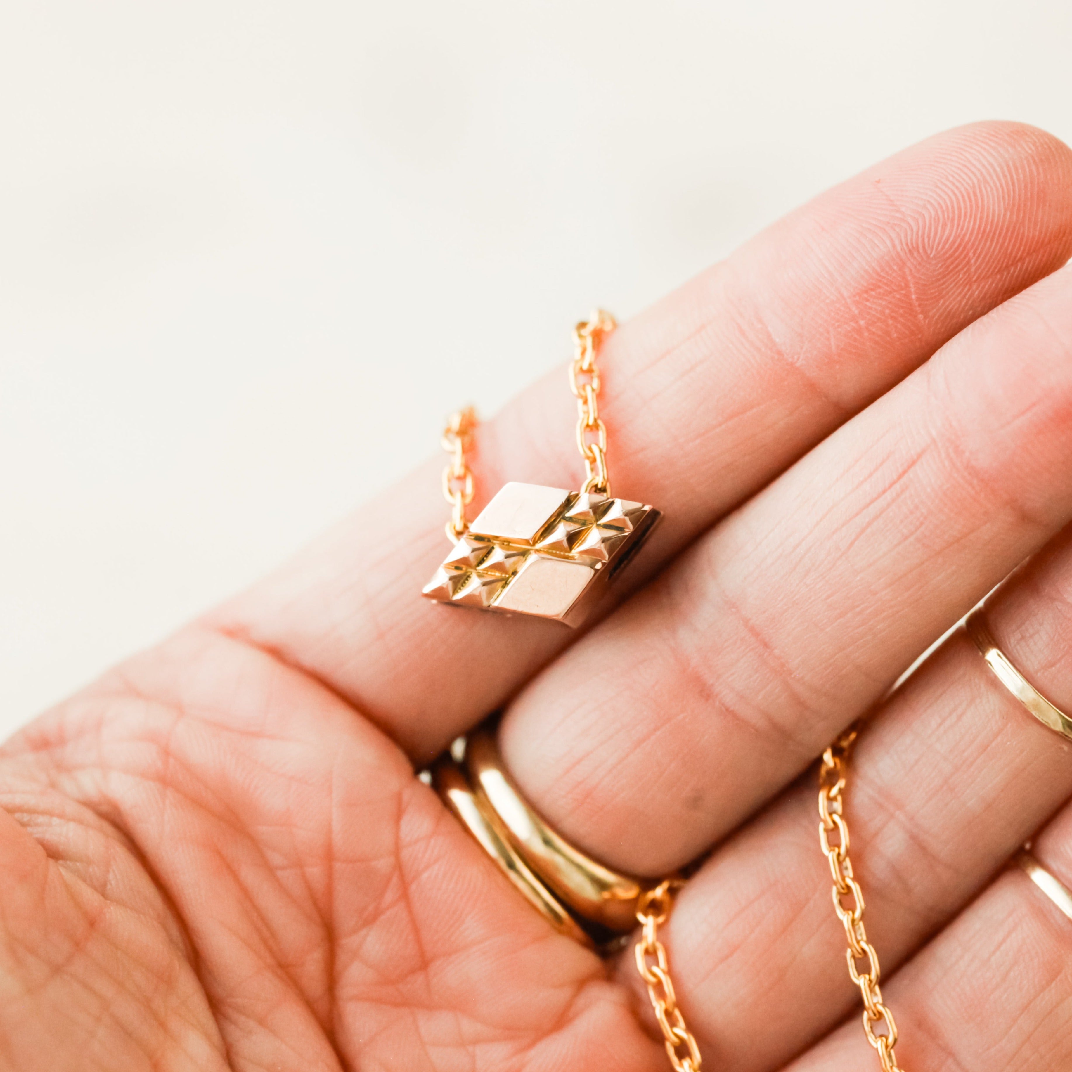 Victorian "JK" Pendant