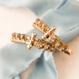 Matching Etruscan Engagement Bracelets