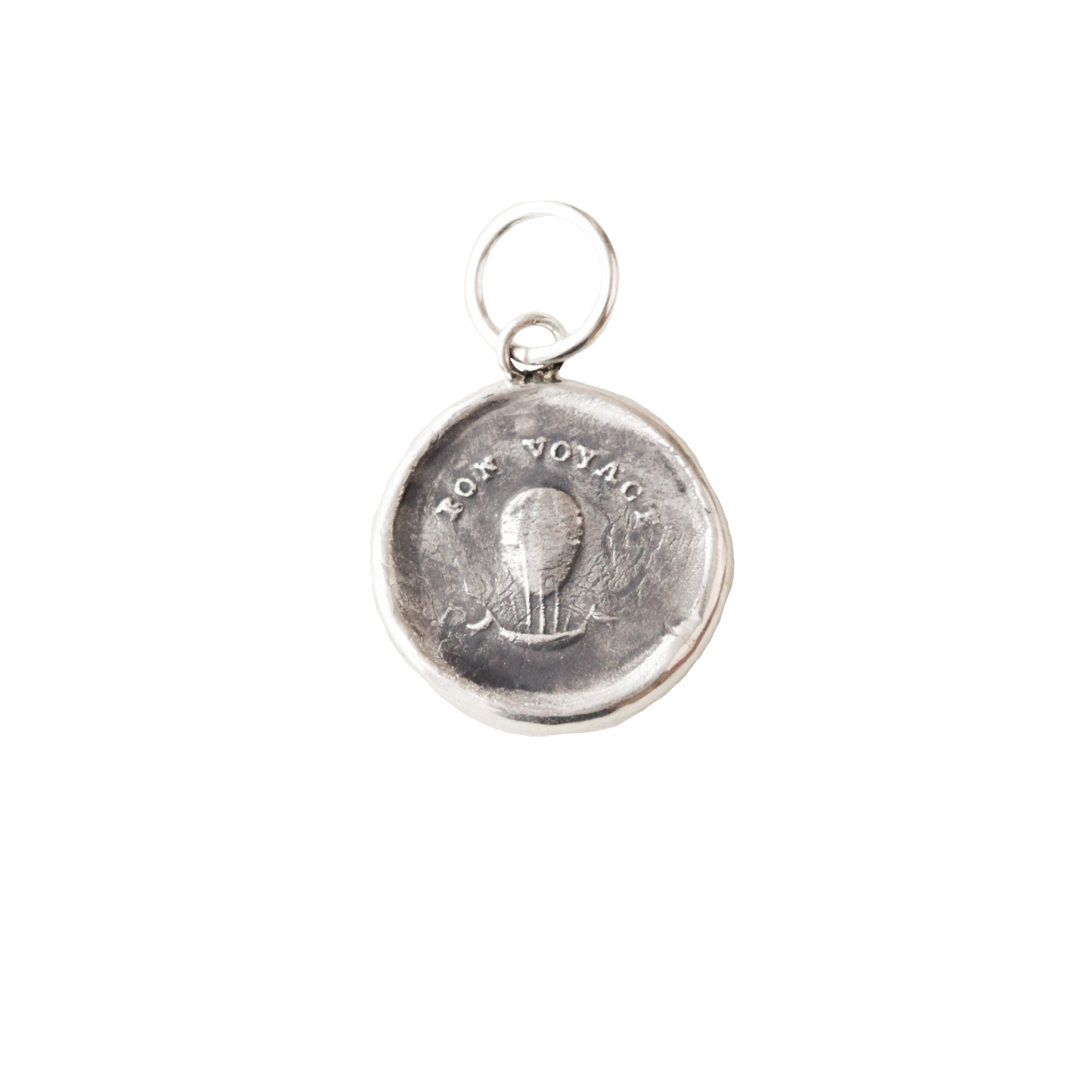 "Bon Voyage" Silver Charm