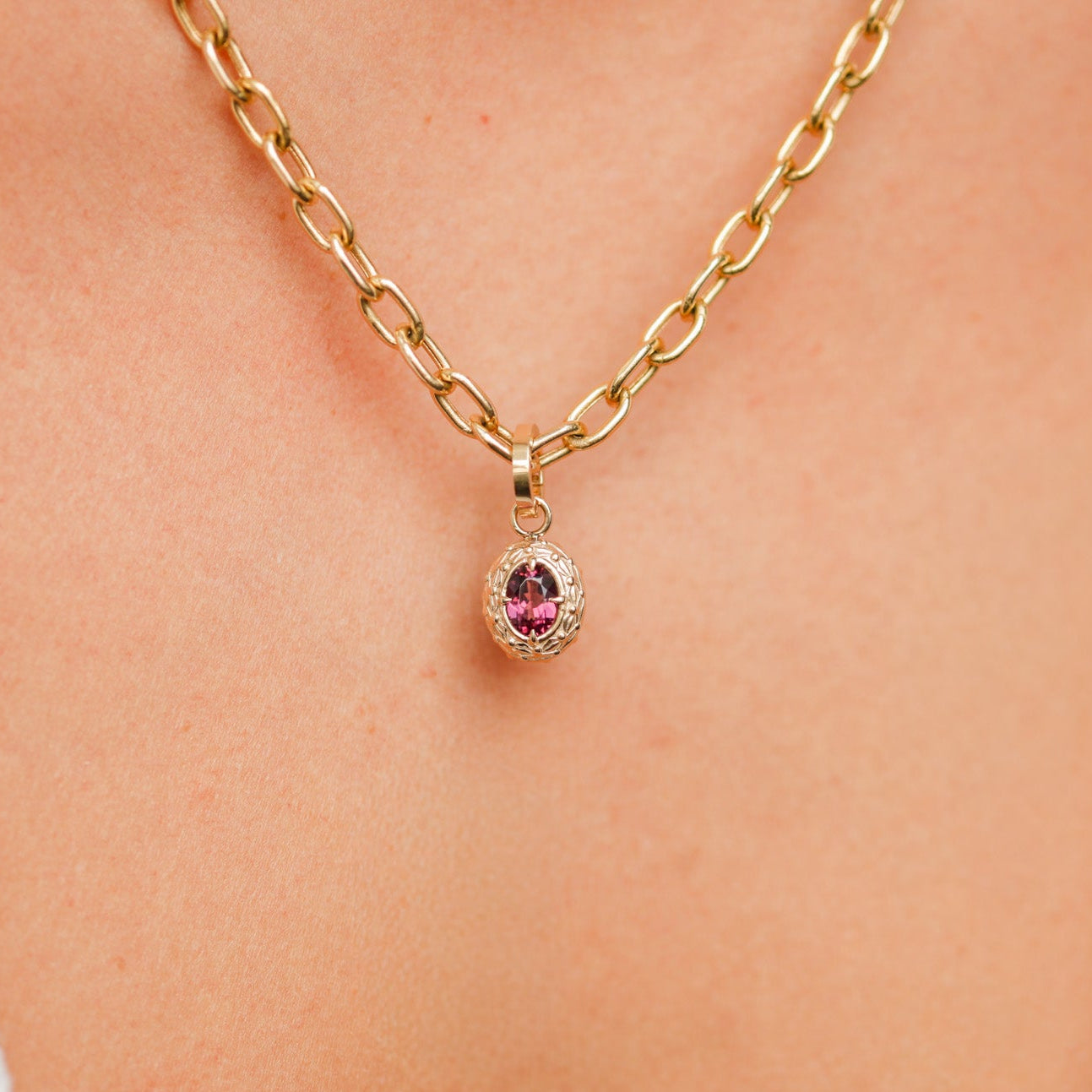Laurel and Berry Pendants