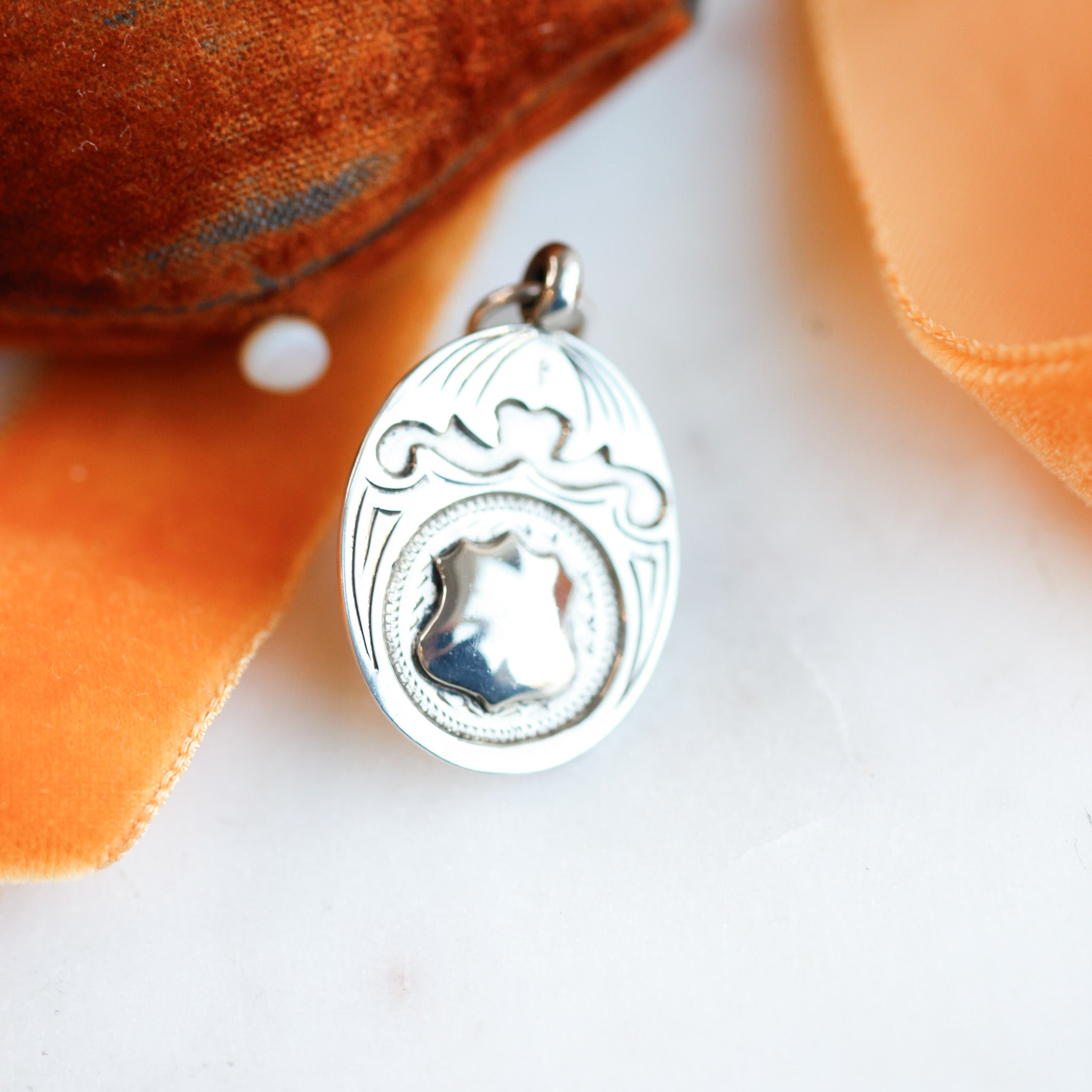 Sterling Silver Watch Fob Pendant