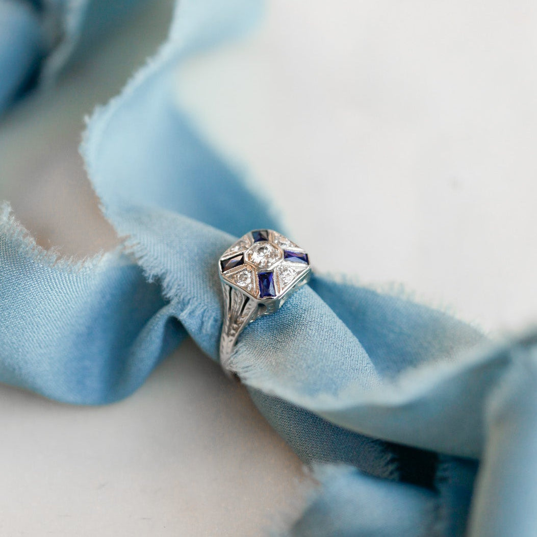 Humphrey Art Deco Diamond Ring