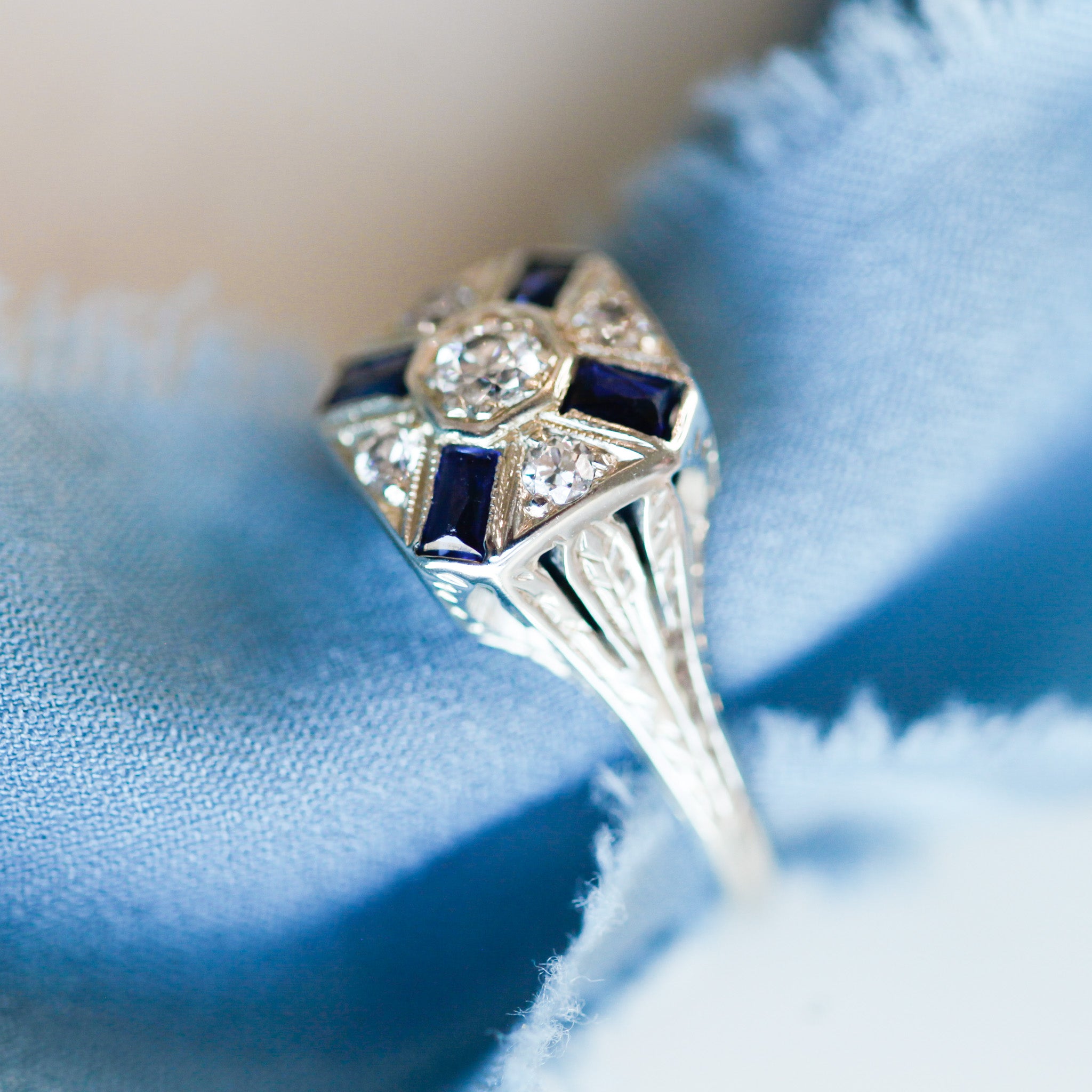 Humphrey Art Deco Diamond Ring