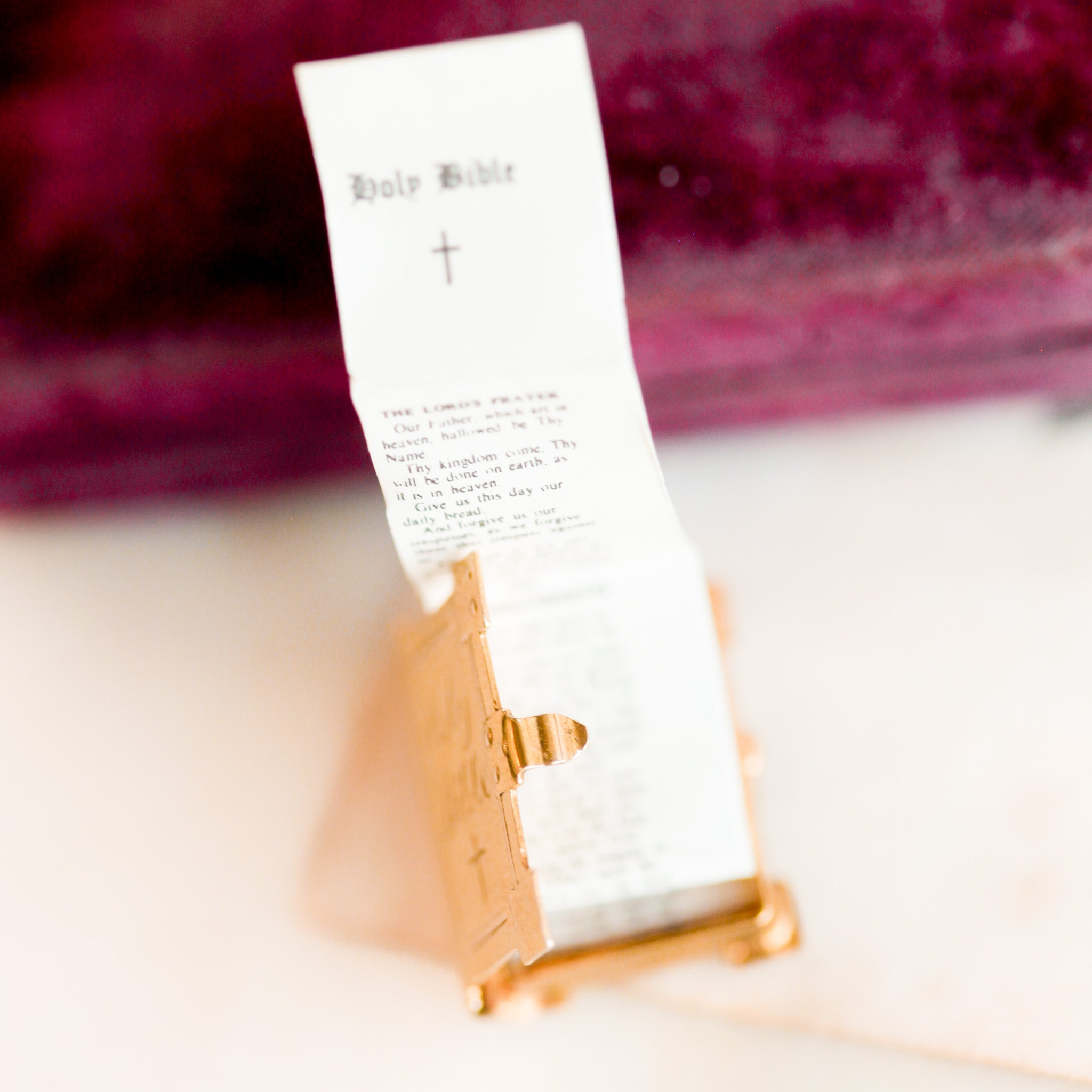 Articulated Bible Charm