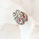 Lover's Twin Heart Ring