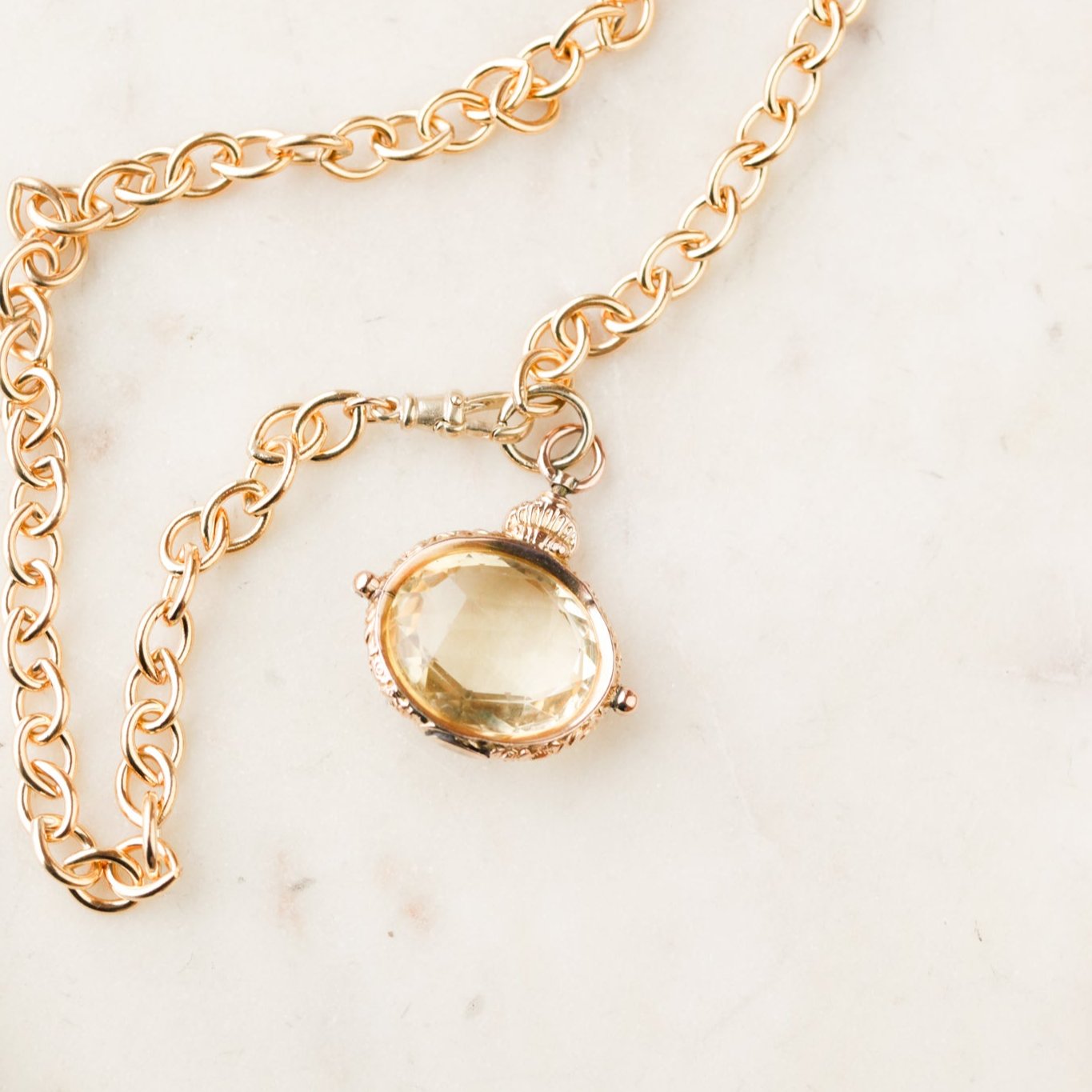 Elsie Citrine Pendant