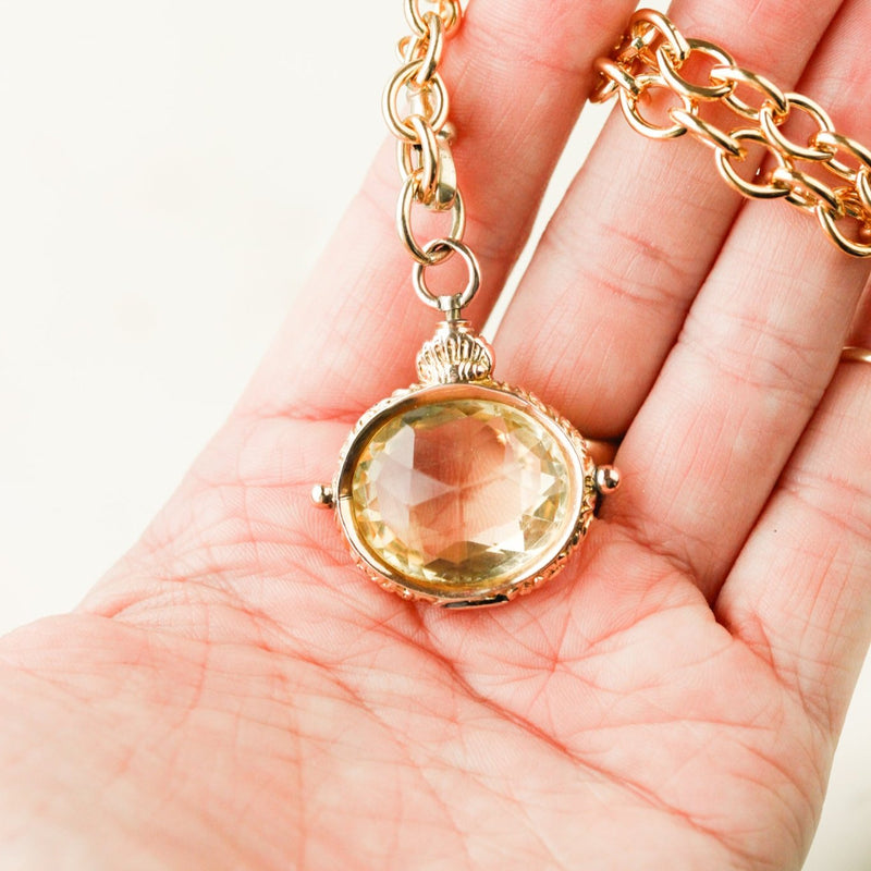 Elsie Citrine Pendant