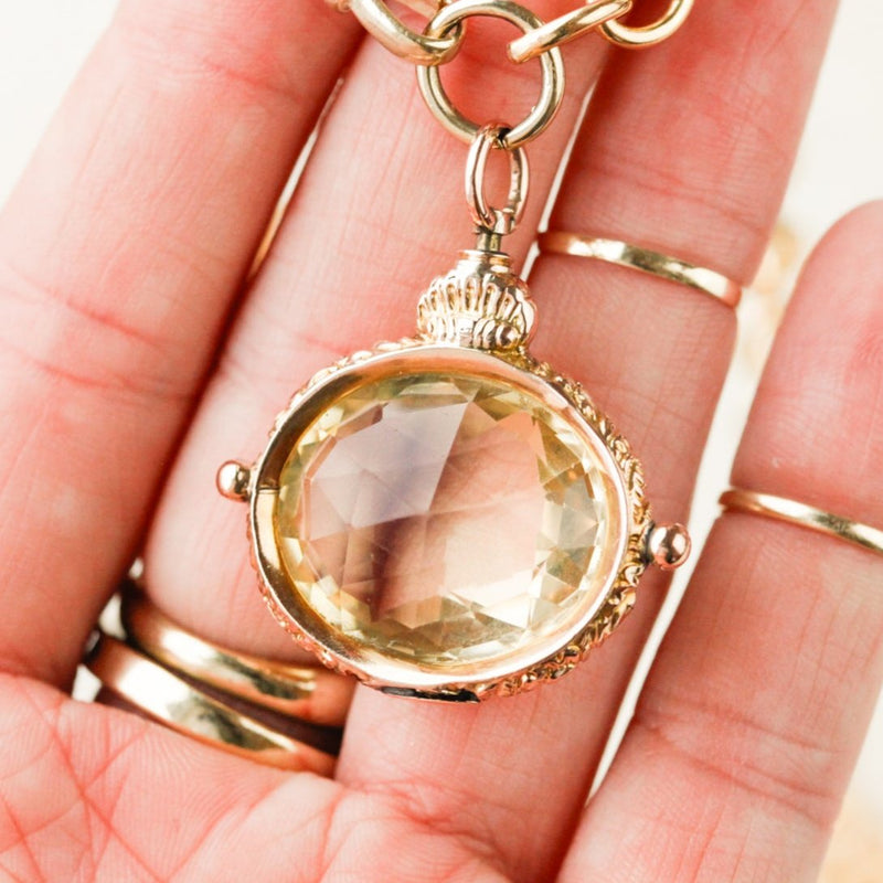 Elsie Citrine Pendant