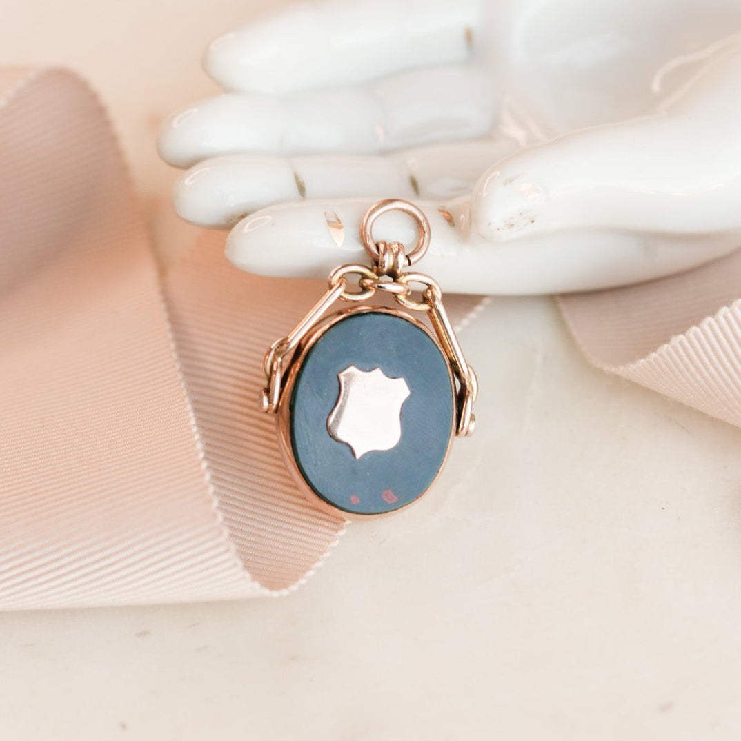 Horace Bloodstone Swivel Fob