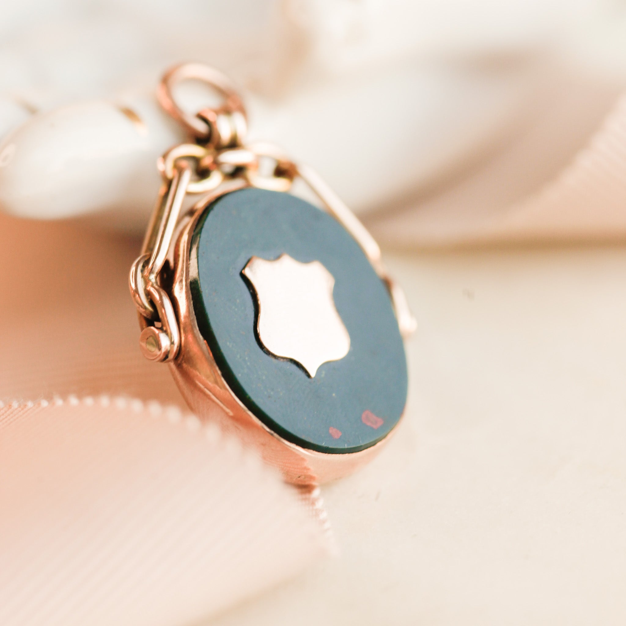 Horace Bloodstone Swivel Fob