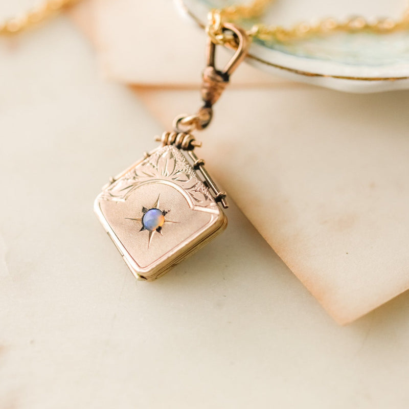 Louise Celestial Opal Locket