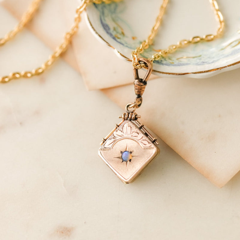 Louise Celestial Opal Locket