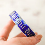 Enameled Blessing Bangle