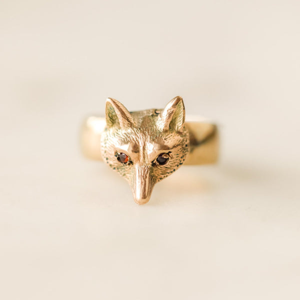 Cunning Mr. Fox Victorian Ring