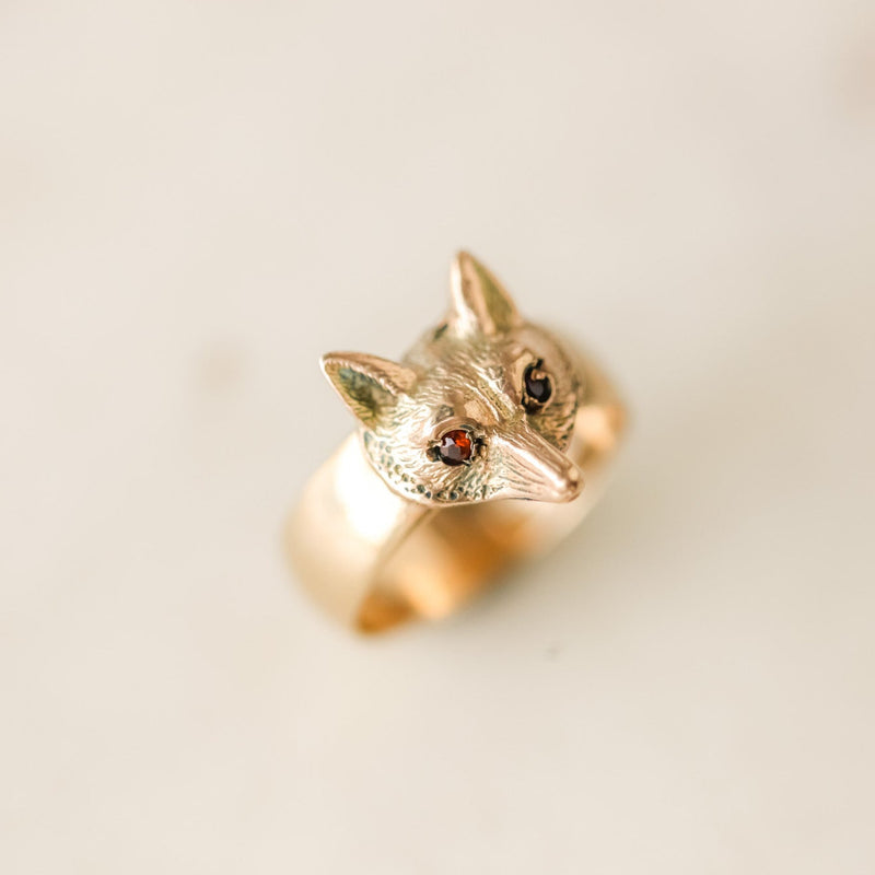 Cunning Mr. Fox Victorian Ring