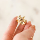 Cunning Mr. Fox Victorian Ring