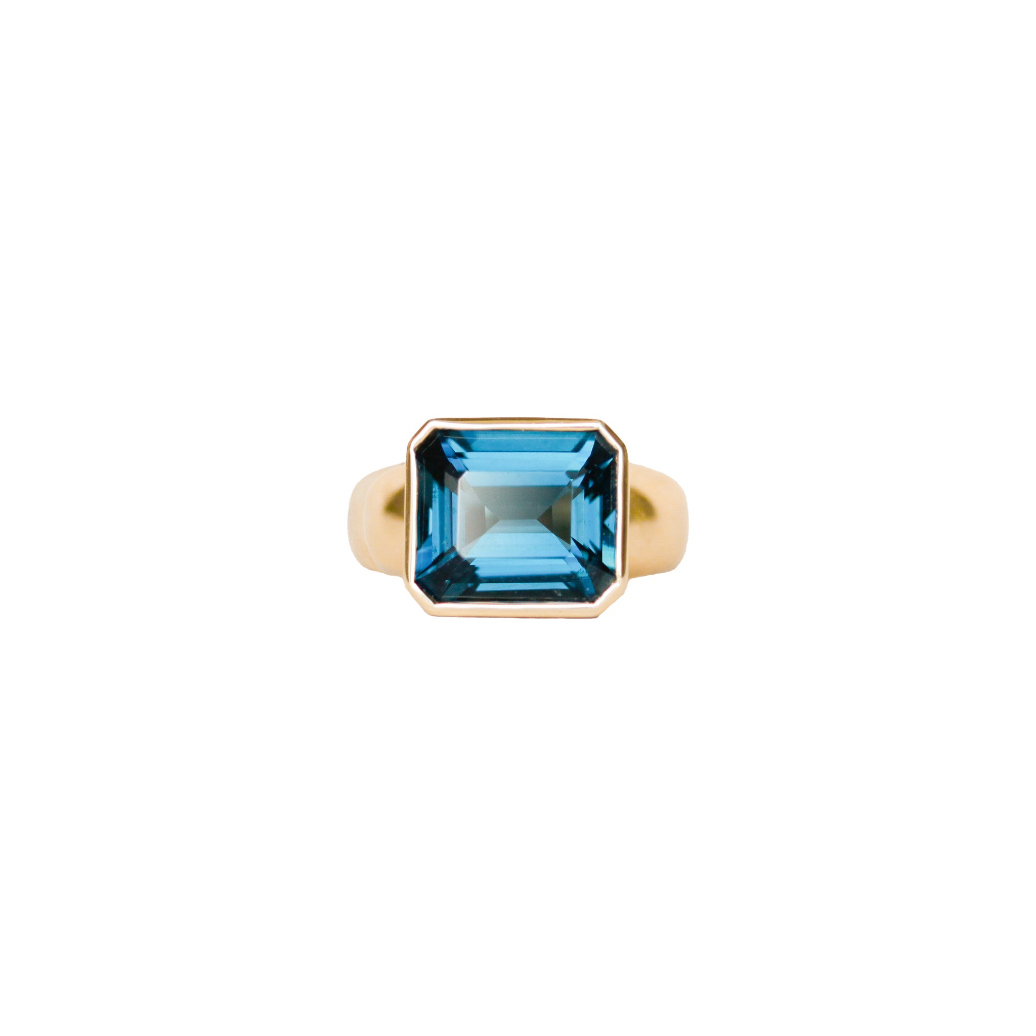 London Blue Topaz in Empire Setting