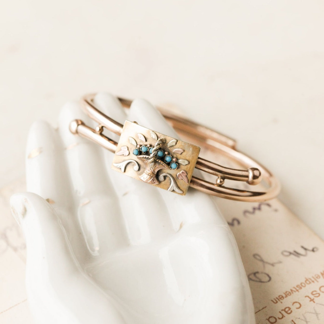 Barwyn Floral Engagment Bracelet