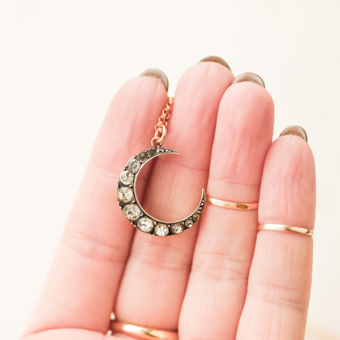 Antoine Crescent Pendant