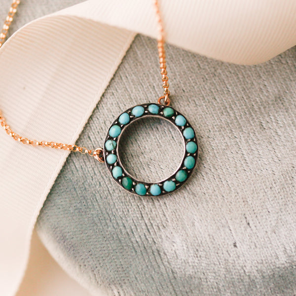 Jéromine Turquoise Pendant