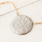 Liza Scroll Sterling Pendant
