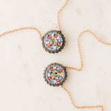 Lorresette Micromosaic Pendants