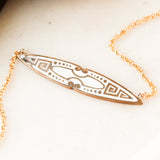 Holt Enameled Pendant