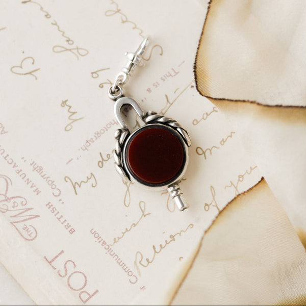 Bloodstone Swivel Key
