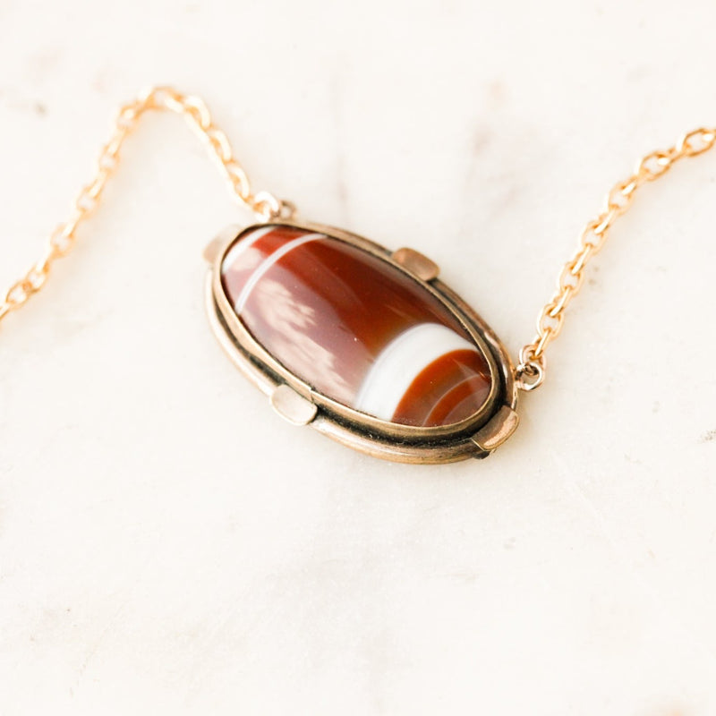 Corbane Banded Pendant