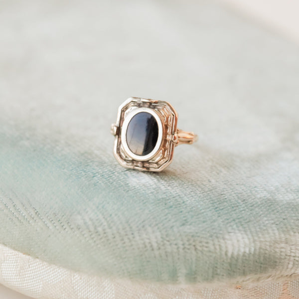 Marlene Victorian Swivel Ring
