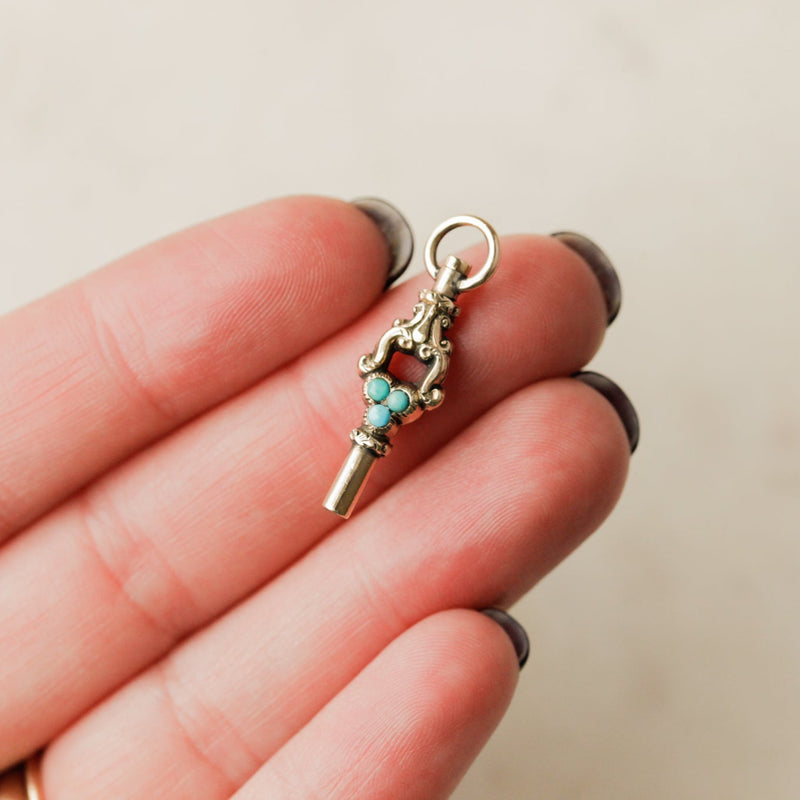 Cera Turquoise Winding Key