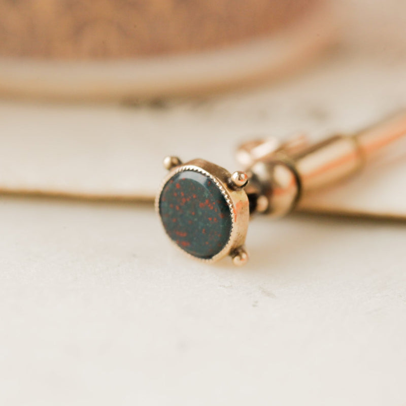 Bloodstone Key Charm