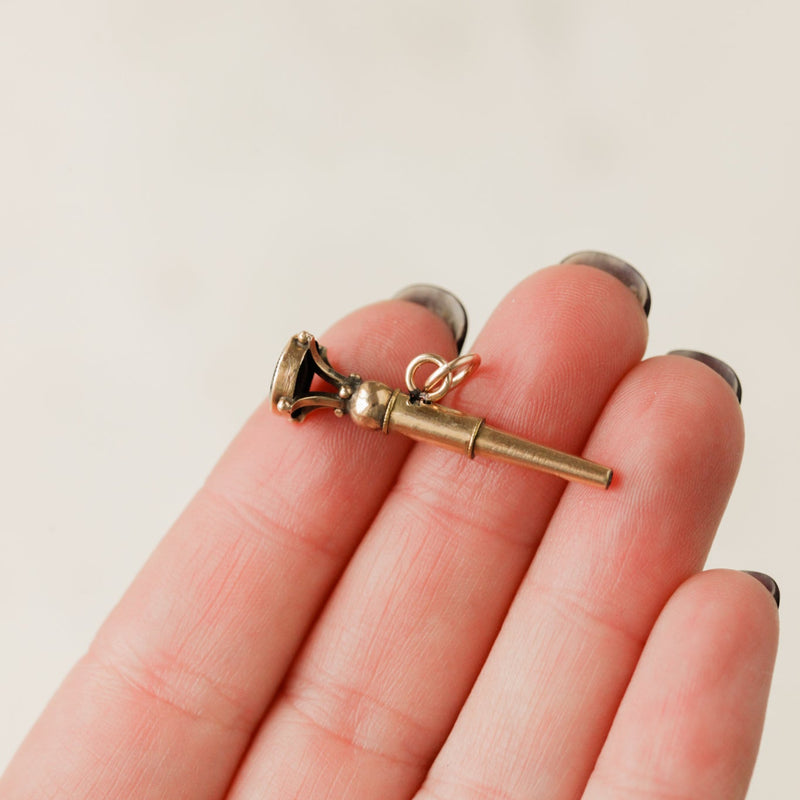 Bloodstone Key Charm