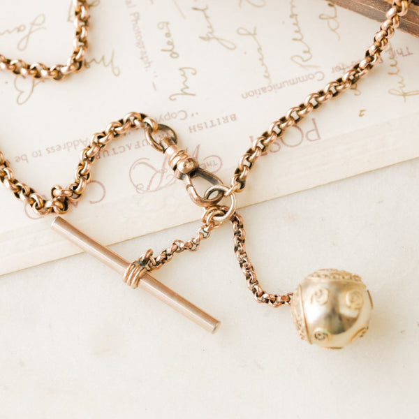 Fiora Trellis Toggle Necklace
