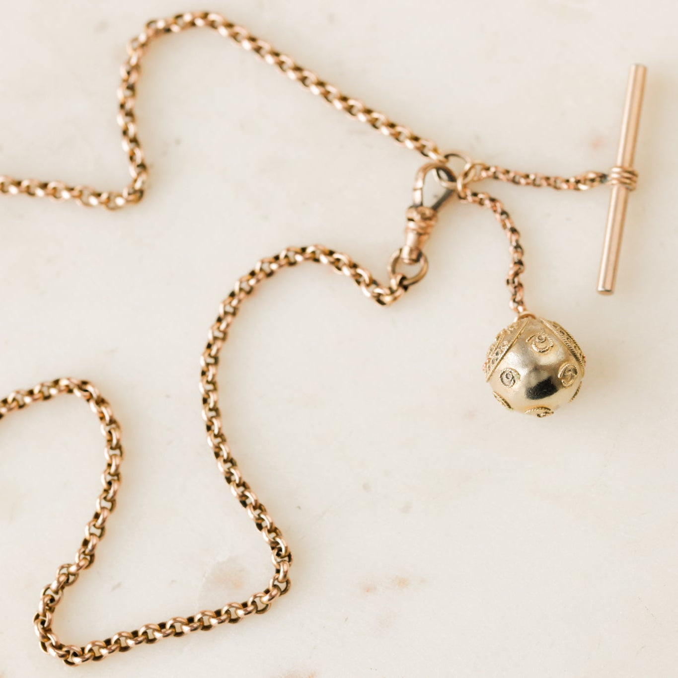 Fiora Trellis Toggle Necklace