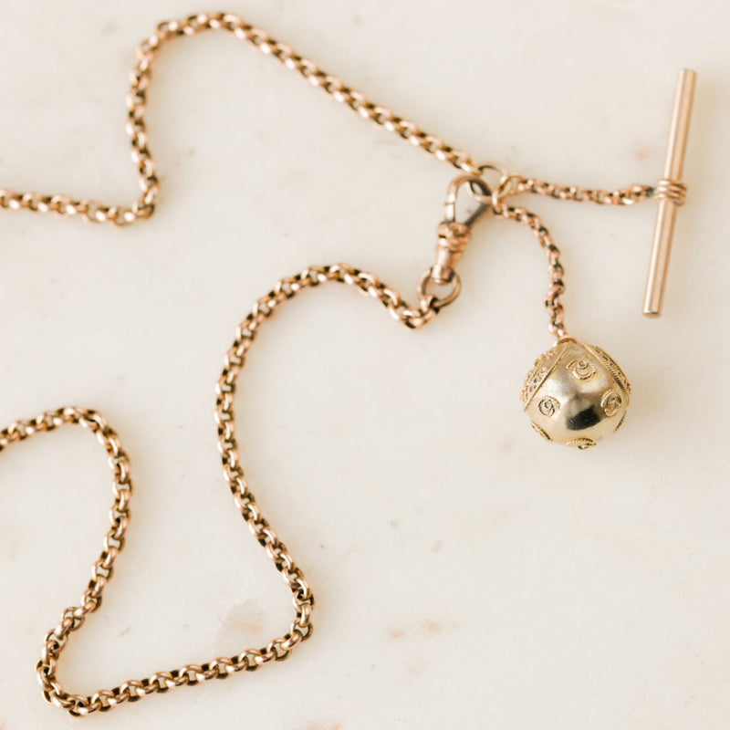 Fiora Trellis Toggle Necklace