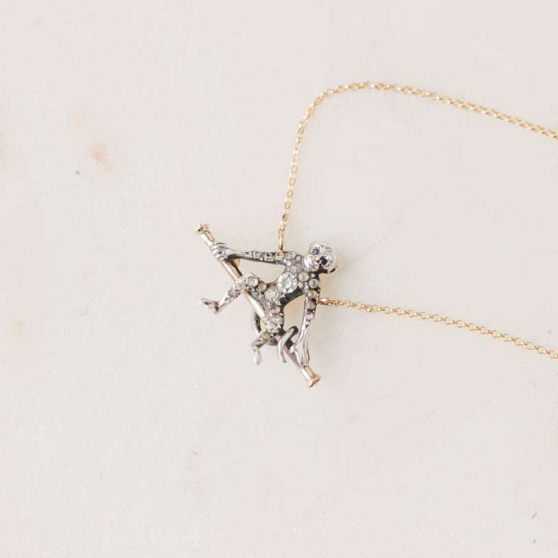 Mr. Monkey Edwardian Pendant