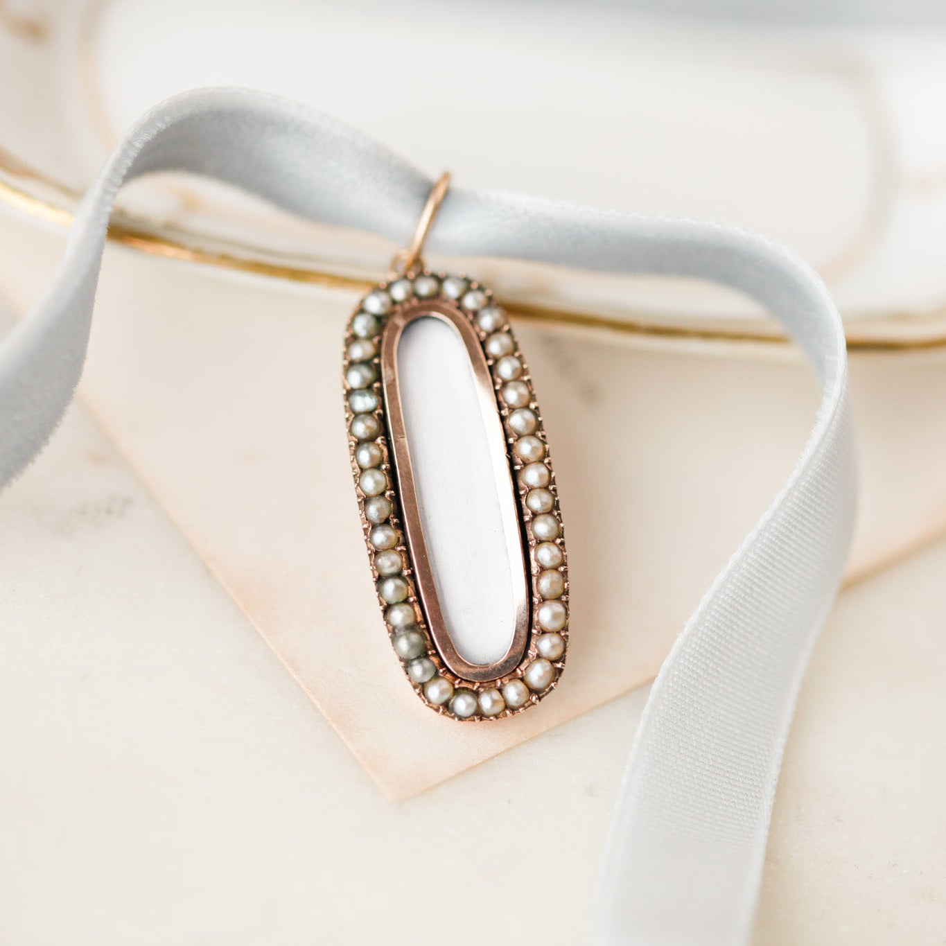 Bettie Seed Pearl Pendant