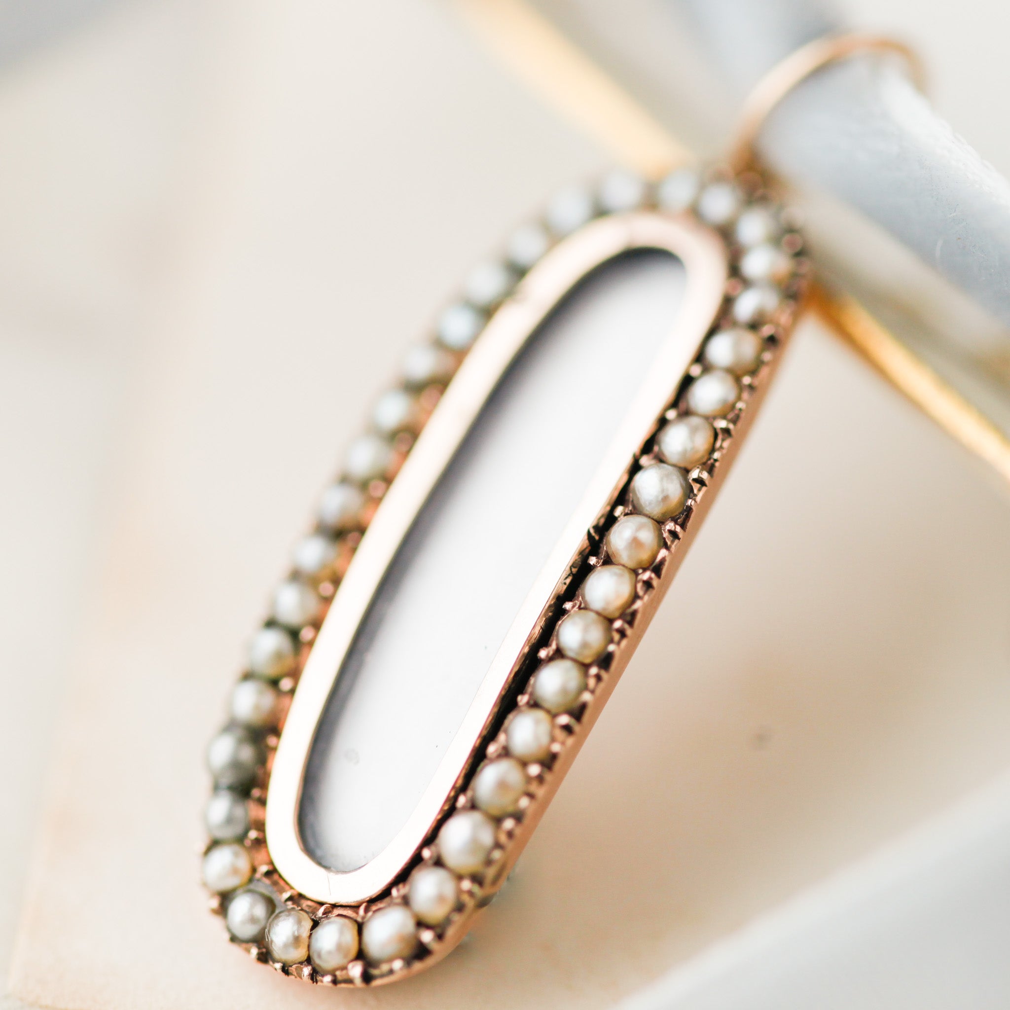 Bettie Seed Pearl Pendant