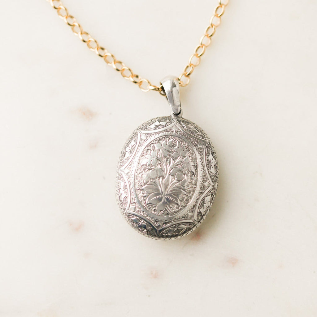 Secret Garden Sterling Locket – Glen & Effie