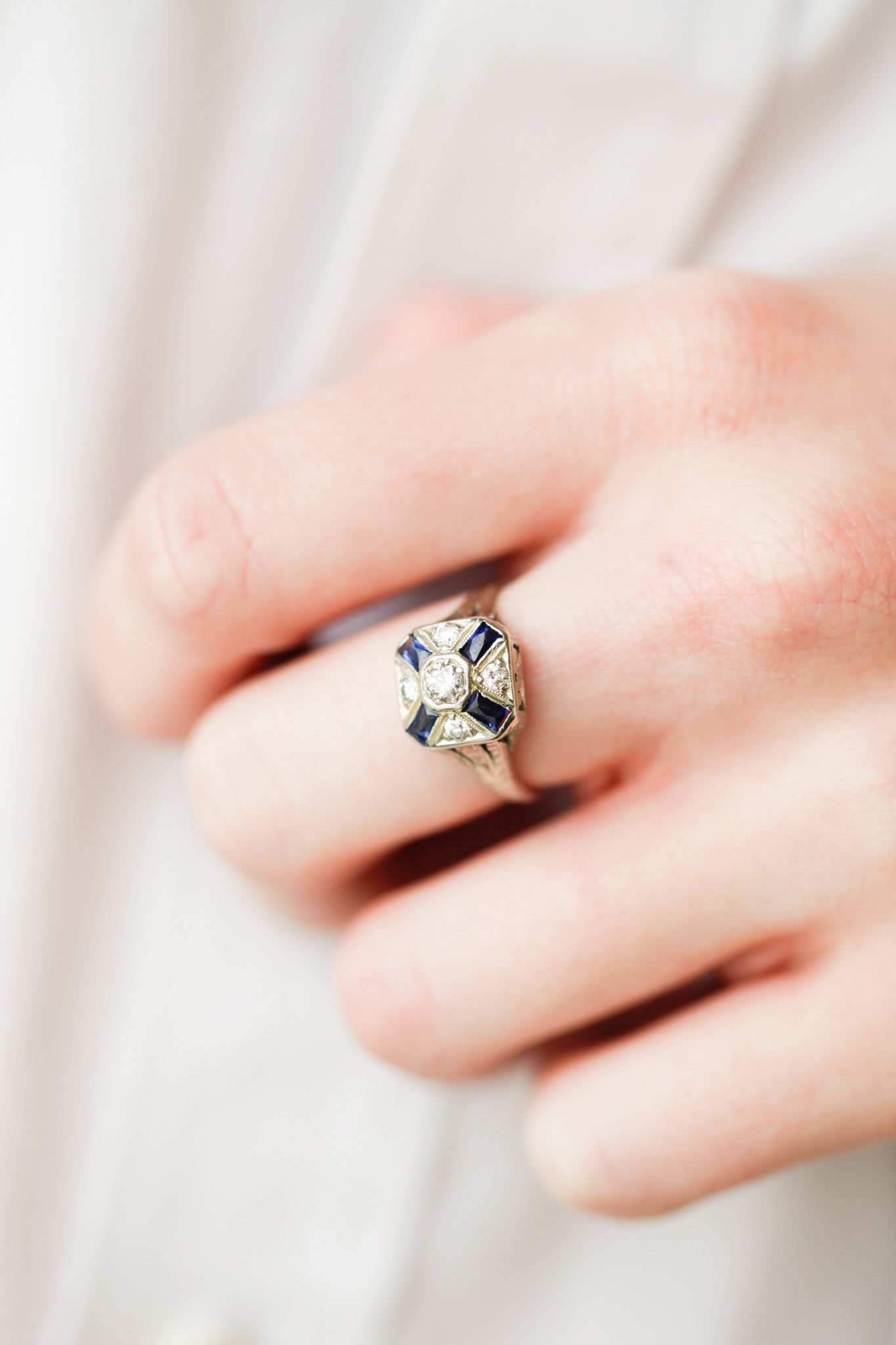 Humphrey Art Deco Diamond Ring