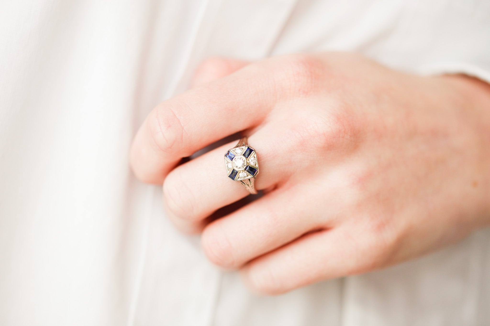 Humphrey Art Deco Diamond Ring