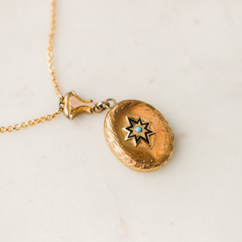 Cassia Celestial Turquoise Locket