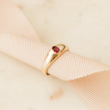 Flaherty Ruby + Gold Ring