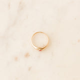 Flaherty Ruby + Gold Ring