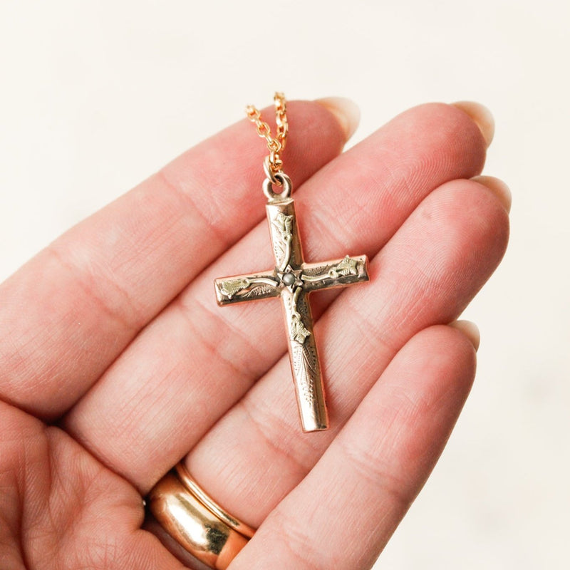 Victorian cross pendant hotsell