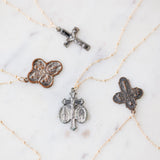 European Saint Cross Necklaces