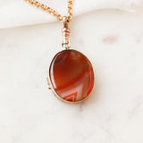 Irma Agate Locket